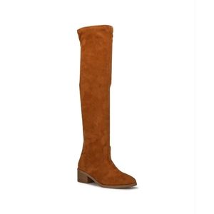 New York And Company Womens Ruby Tall Regular Calf Cognac